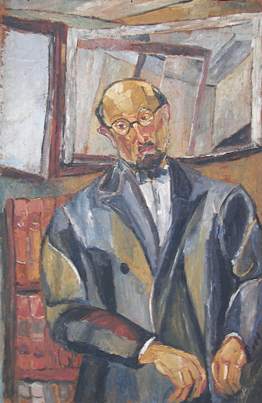 Portrait de Charles Vildrac par Josette Bournet