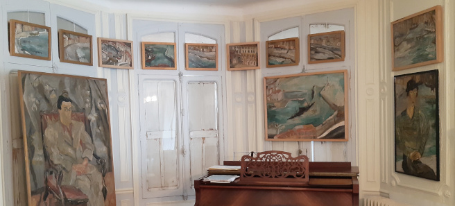 A l'intérieur du Musée Josette Bournet