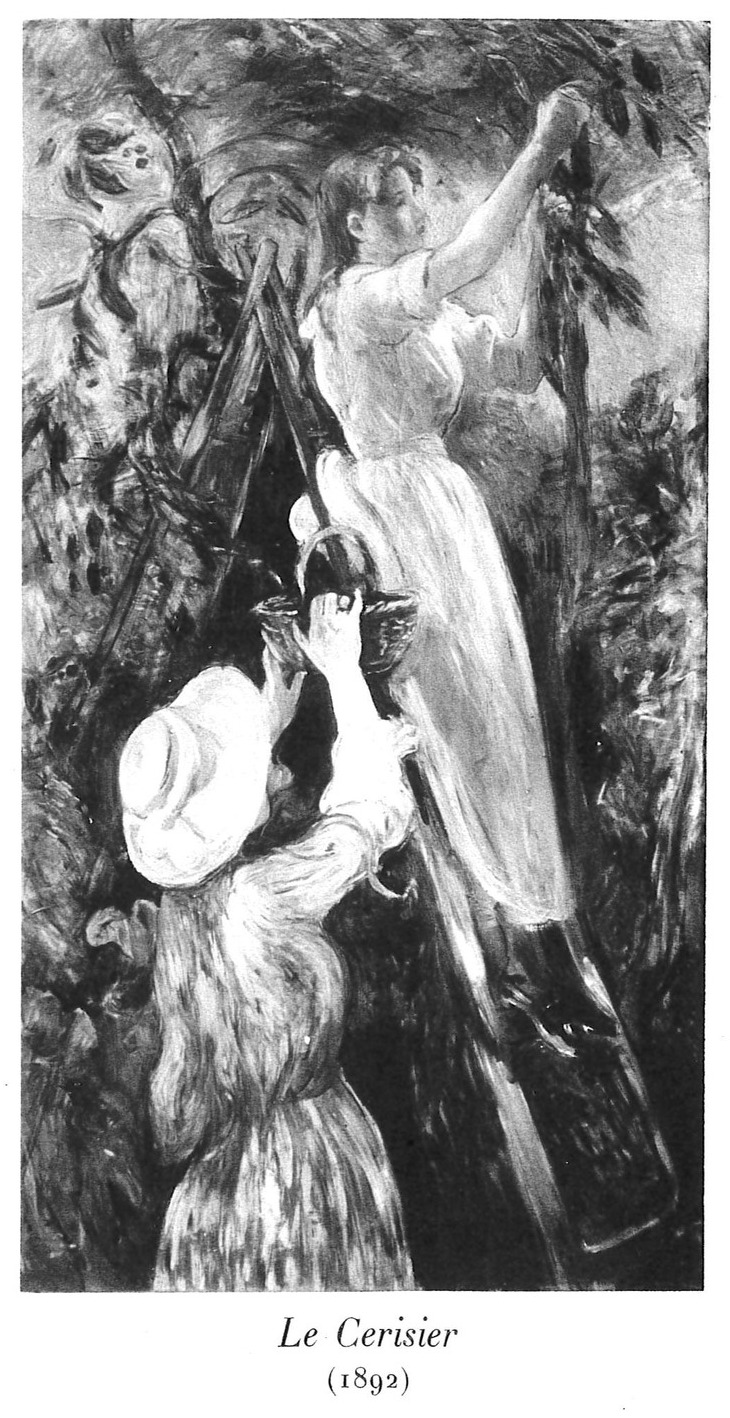 Le cérisier, par Berthe Morisot, 1892
