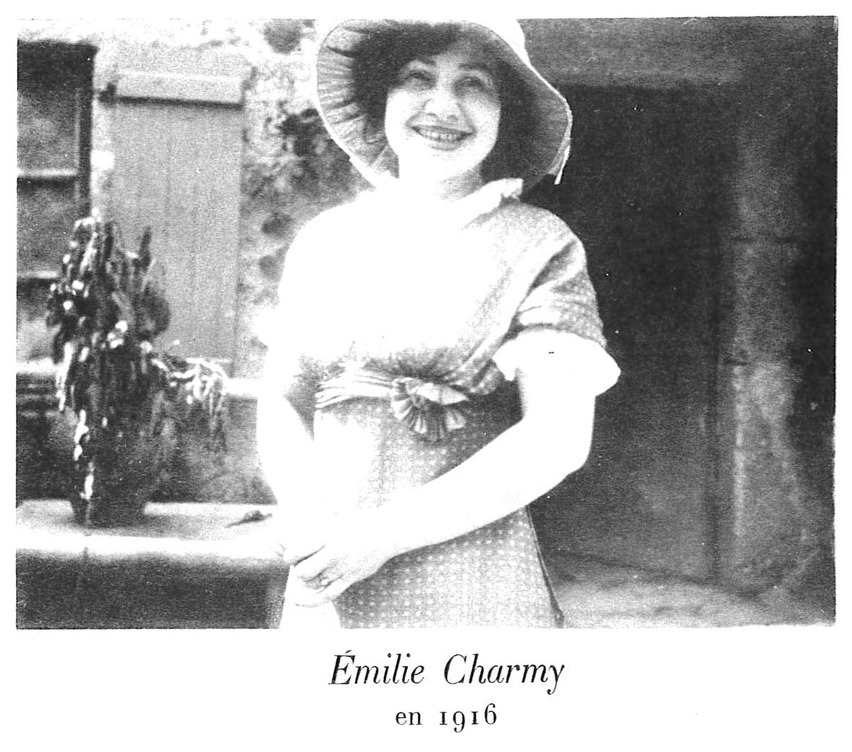 Emilie Charmy en 1916 (photographie)