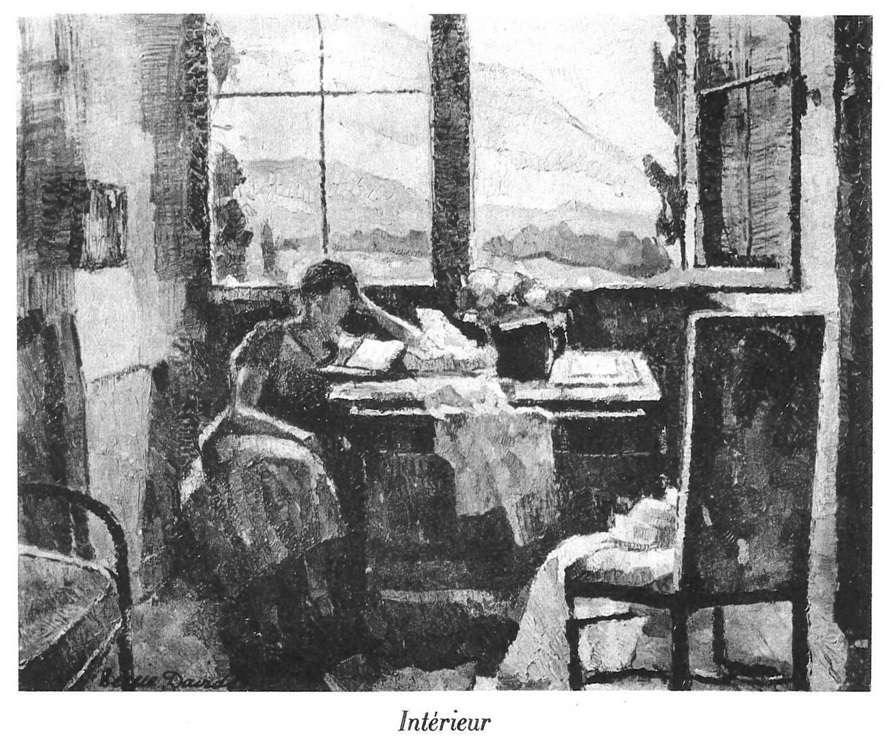Intérieur, par Bessie Davidson