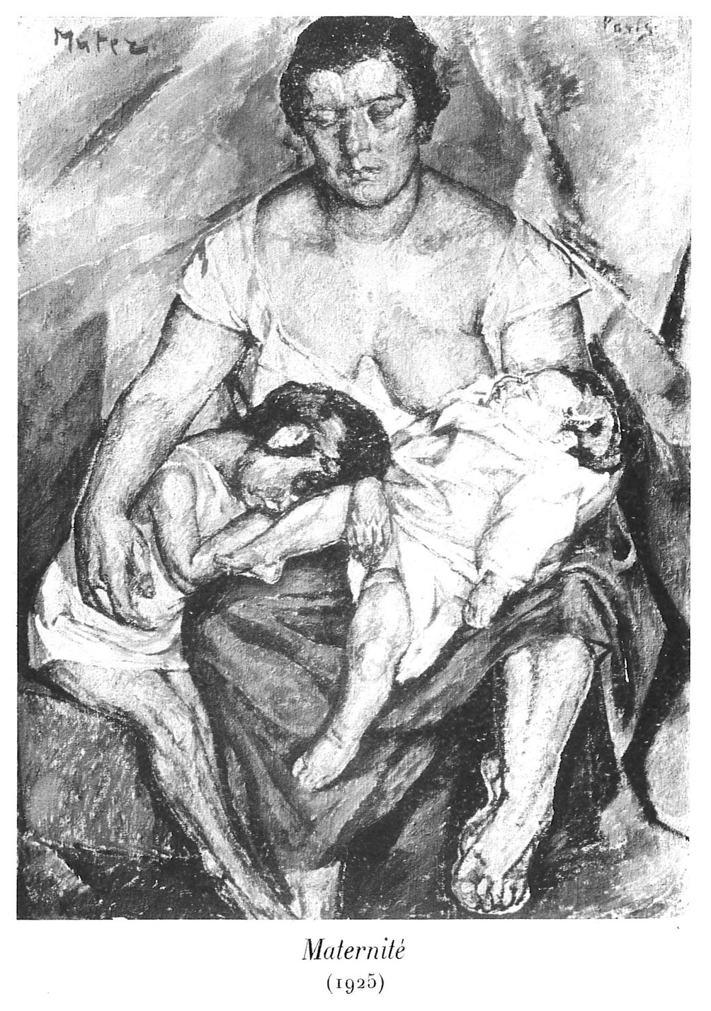 Maternité, par Mela Muter, 1925