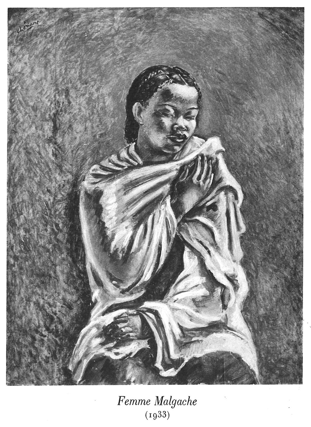 Femme malgache, par Chériane, 1933