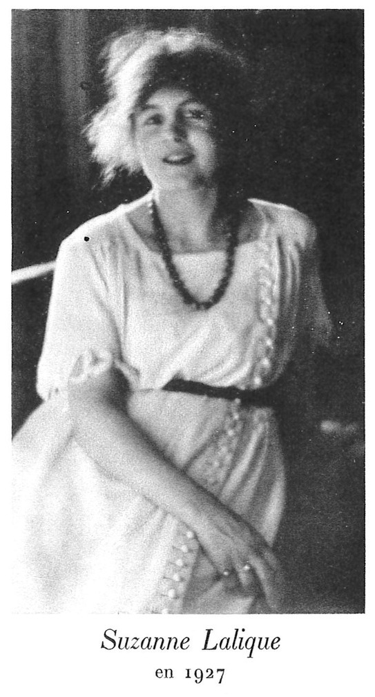 Suzanne Lalique en 1927 (photographie)