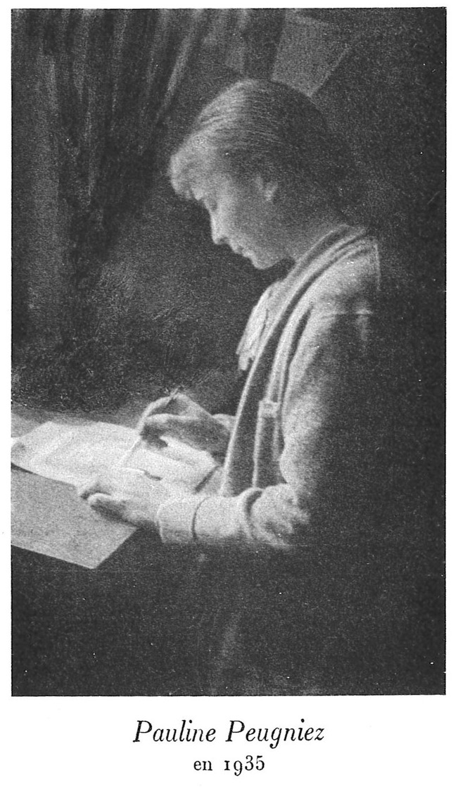 Pauline Peugniez en 1935 (photographie)